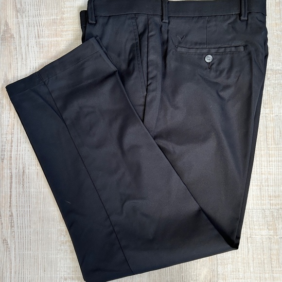 Callaway Other - New 40x29 Callaway Flat Front Black polyester blend Mens Pants